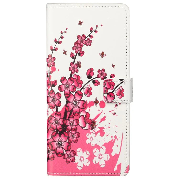 For Xiaomi Redmi Note 13 Pro 5G / Poco X6 5G Case Pattern Printing Folio PU Leather Phone Cover