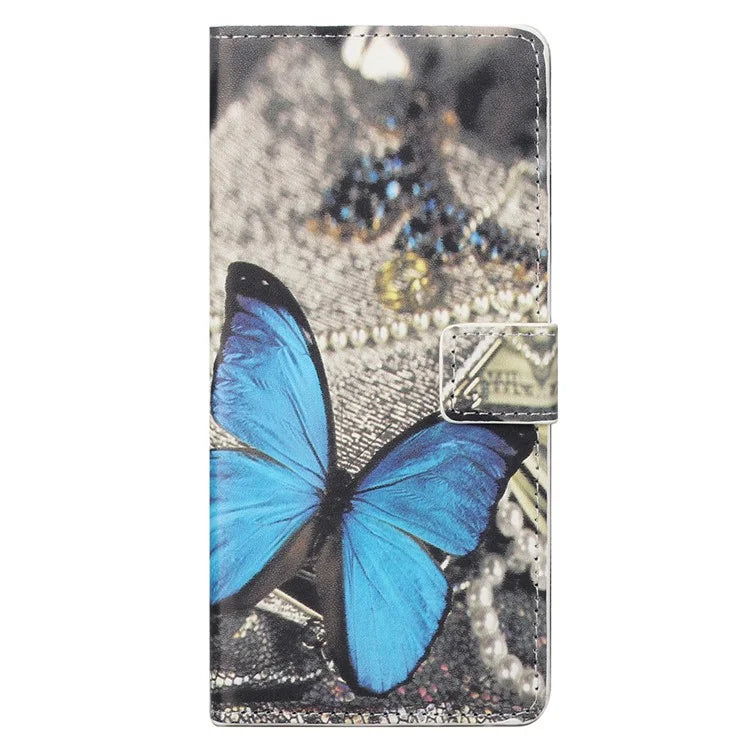 For Xiaomi Redmi Note 13 Pro 5G / Poco X6 5G Case Pattern Printing Folio PU Leather Phone Cover