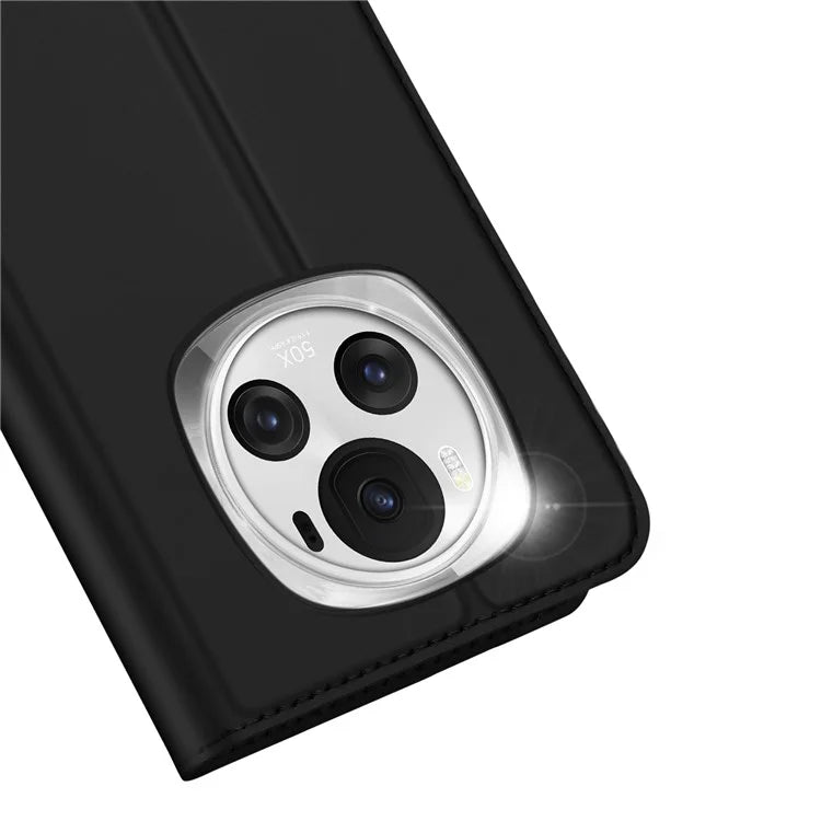 DUX DUCIS Skin Pro Series For Honor Magic6 5G Leather Case Card Slot Phone Stand Cover