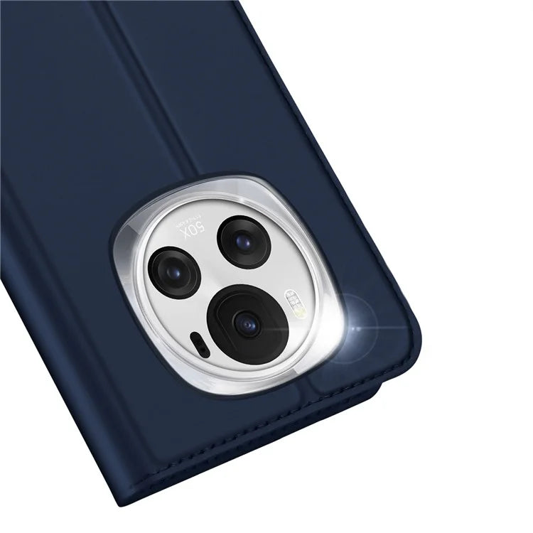 DUX DUCIS Skin Pro Series For Honor Magic6 5G Leather Case Card Slot Phone Stand Cover