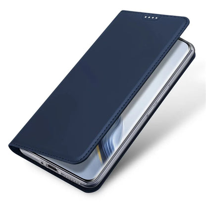 DUX DUCIS Skin Pro Series For Honor Magic6 5G Leather Case Card Slot Phone Stand Cover