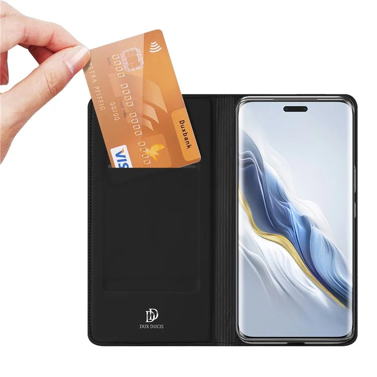 DUX DUCIS Skin Pro Series For Honor Magic6 Pro 5G Case Leather Phone Cover with Card Slot