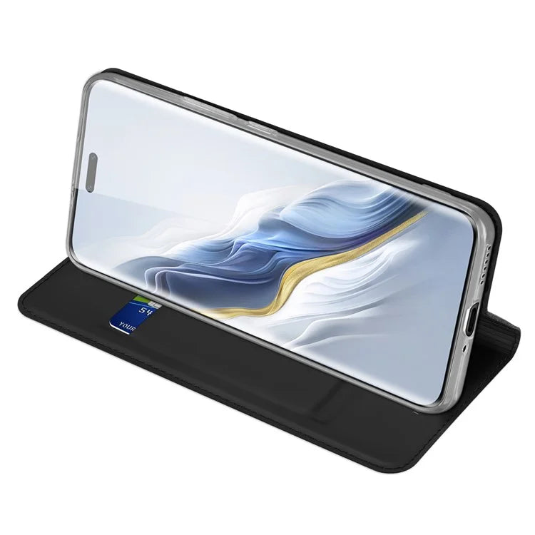 DUX DUCIS Skin Pro Series For Honor Magic6 Pro 5G Case Leather Phone Cover with Card Slot
