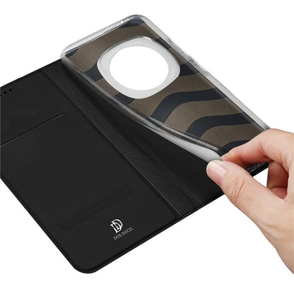 DUX DUCIS Skin Pro Series For Honor Magic6 Pro 5G Case Leather Phone Cover with Card Slot