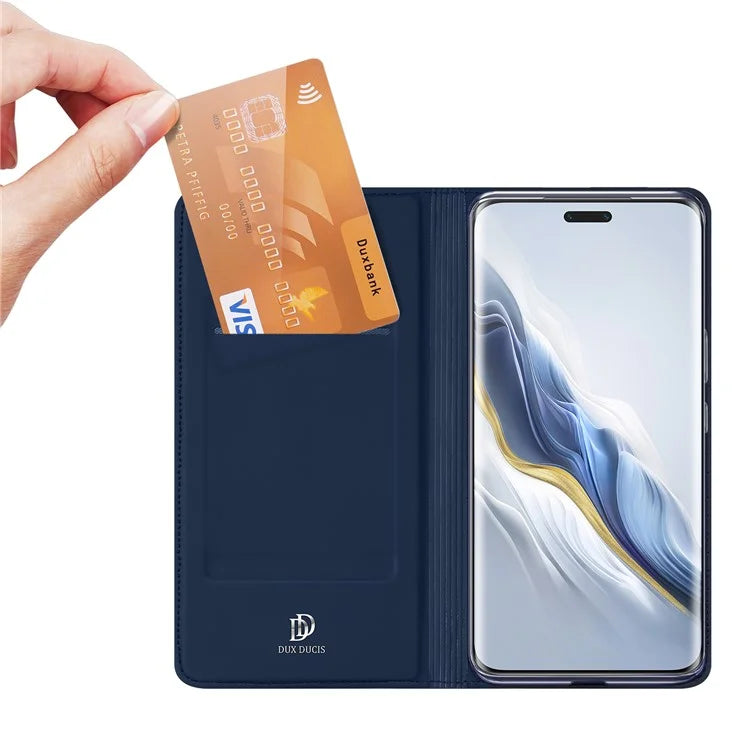DUX DUCIS Skin Pro Series For Honor Magic6 Pro 5G Case Leather Phone Cover with Card Slot