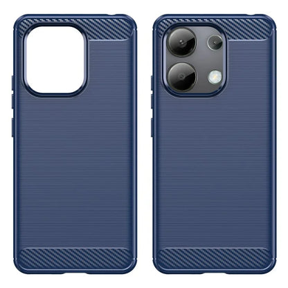 For Xiaomi Redmi Note 13 4G TPU Case Carbon Fiber Texture Mobile Phone Cover