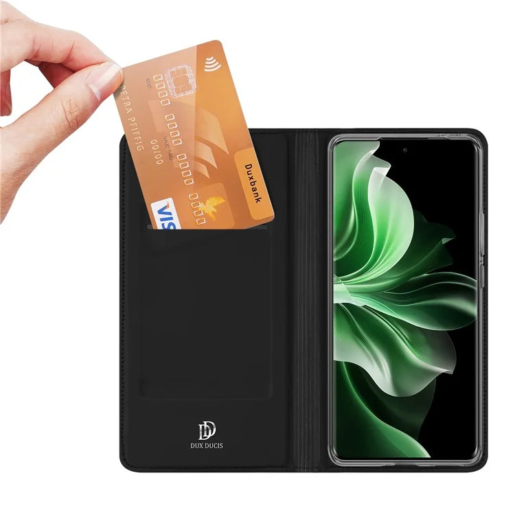 DUX DUCIS Skin Pro Series For Oppo Reno11 Pro 5G Case Card Holder Flip Leather Cover