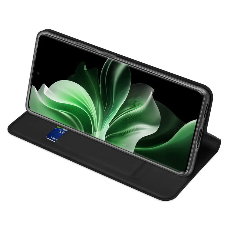DUX DUCIS Skin Pro Series For Oppo Reno11 Pro 5G Case Card Holder Flip Leather Cover