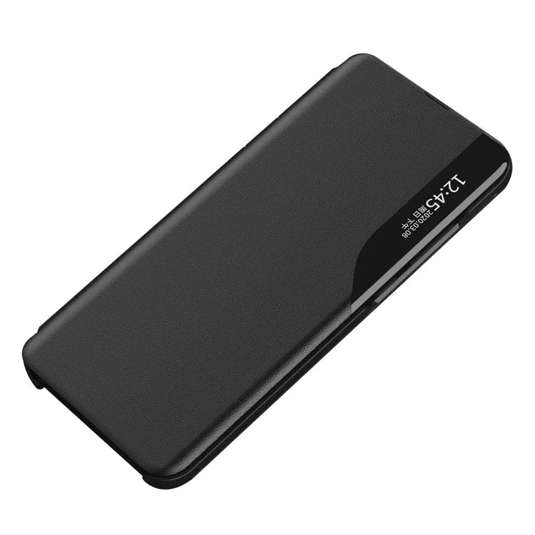 For Xiaomi Poco X6 Pro 5G / Redmi K70E 5G Phone Cover View Window Foldable Stand Case