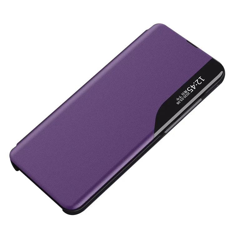 For Xiaomi Poco X6 Pro 5G / Redmi K70E 5G Phone Cover View Window Foldable Stand Case
