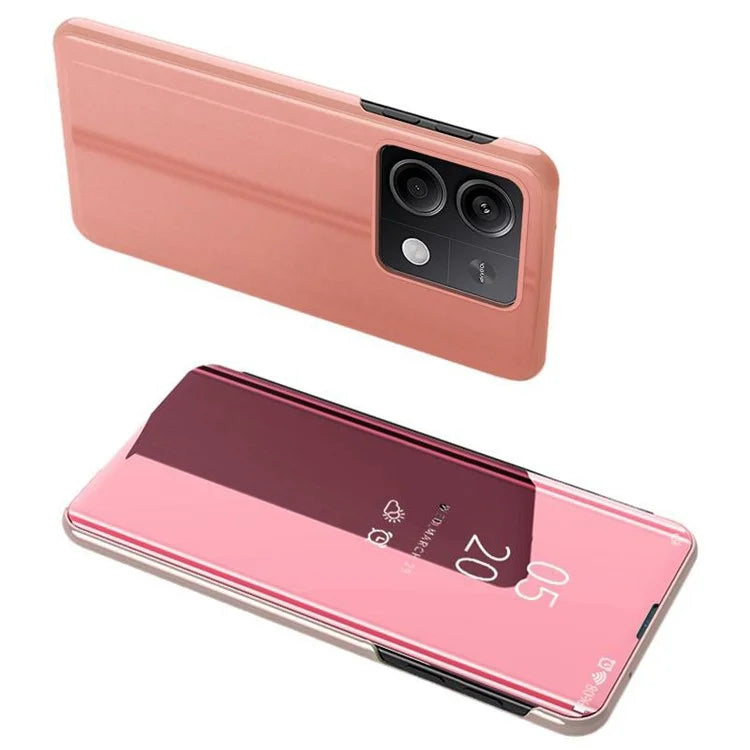 For Xiaomi Redmi Note 13 Pro 5G / Poco X6 5G Phone Case Shockproof Stand Cover with View Window Design