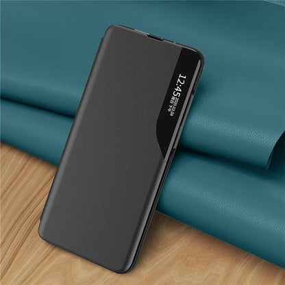 Phone Cover for Xiaomi Redmi Note 13 5G Shell Anti-fall View Window Stand Case