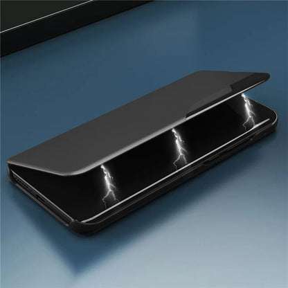 Phone Cover for Xiaomi Redmi Note 13 5G Shell Anti-fall View Window Stand Case