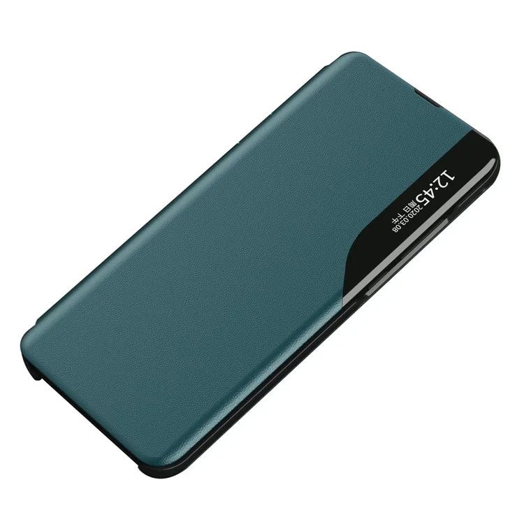 For Xiaomi Redmi Note 13 Pro 5G / Poco X6 5G Cover View Window Scratch-proof Phone Stand Case