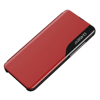 For Xiaomi Redmi Note 13 Pro 5G / Poco X6 5G Cover View Window Scratch-proof Phone Stand Case