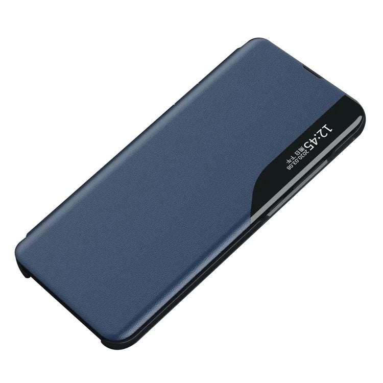 For Xiaomi Redmi Note 13 Pro 5G / Poco X6 5G Cover View Window Scratch-proof Phone Stand Case