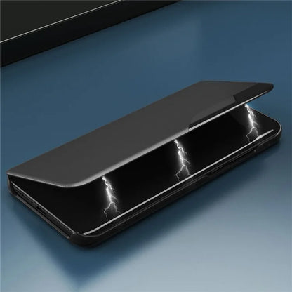 For Xiaomi Redmi Note 13 Pro 5G / Poco X6 5G Cover View Window Scratch-proof Phone Stand Case