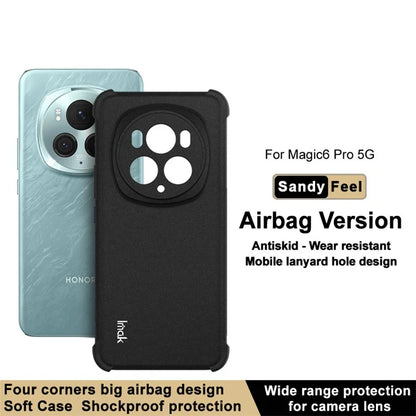 IMAK For Honor Magic6 Pro 5G TPU Case Drop-proof Matte Phone Cover