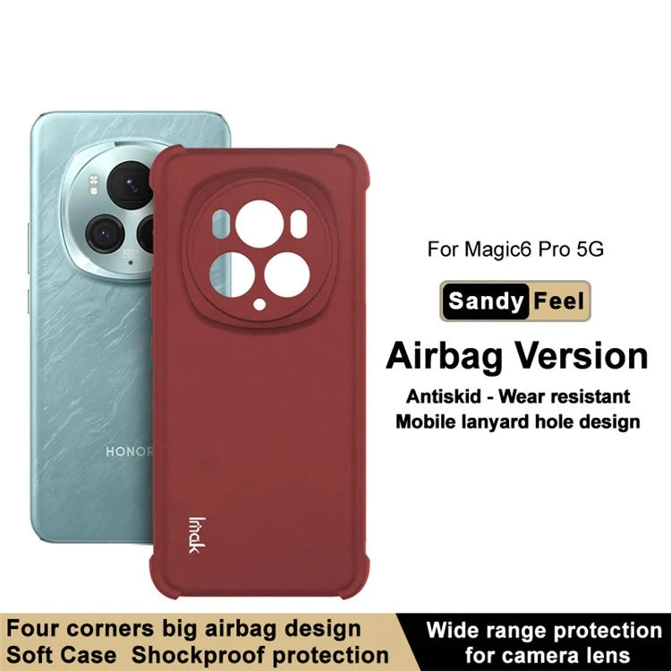 IMAK For Honor Magic6 Pro 5G TPU Case Drop-proof Matte Phone Cover