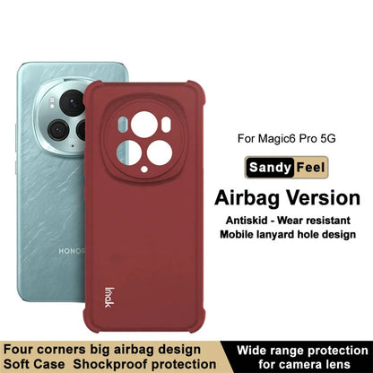 IMAK For Honor Magic6 Pro 5G TPU Case Drop-proof Matte Phone Cover