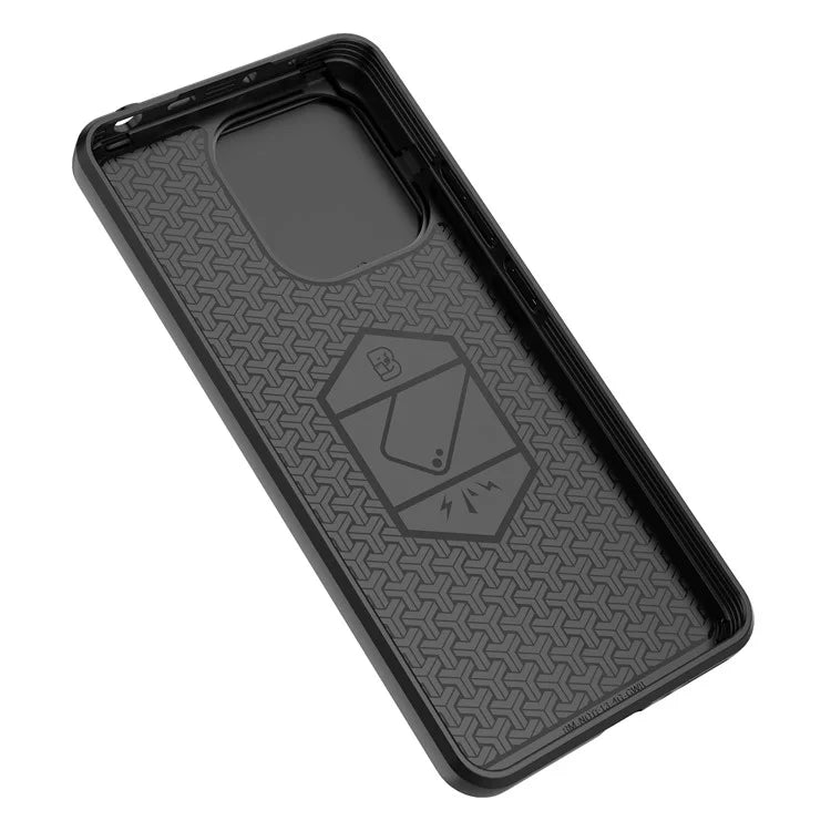 For Xiaomi Redmi Note 13 4G Case PC+TPU Slide Lens Lid Phone Cover