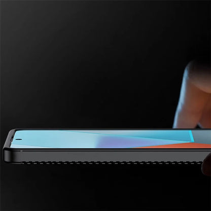 For Xiaomi Redmi Note 13 4G Case Carbon Fiber Texture Soft TPU Cover