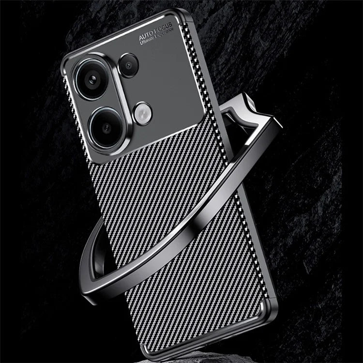 For Xiaomi Redmi Note 13 Pro 4G / Poco M6 Pro 4G TPU Case Phone Cover Carbon Fiber Texture