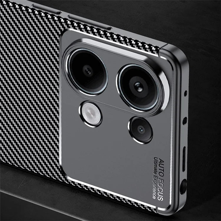 For Xiaomi Redmi Note 13 Pro 4G / Poco M6 Pro 4G TPU Case Phone Cover Carbon Fiber Texture