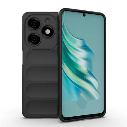 For Transsion Tecno Spark 20 Case Drop-resistant TPU Phone Back Shell