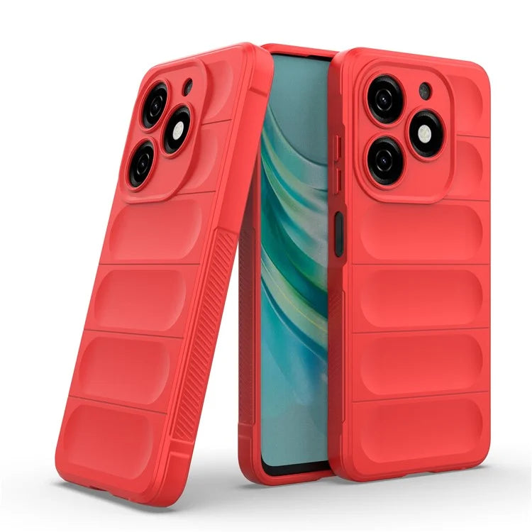 For Transsion Tecno Spark 20 Case Drop-resistant TPU Phone Back Shell