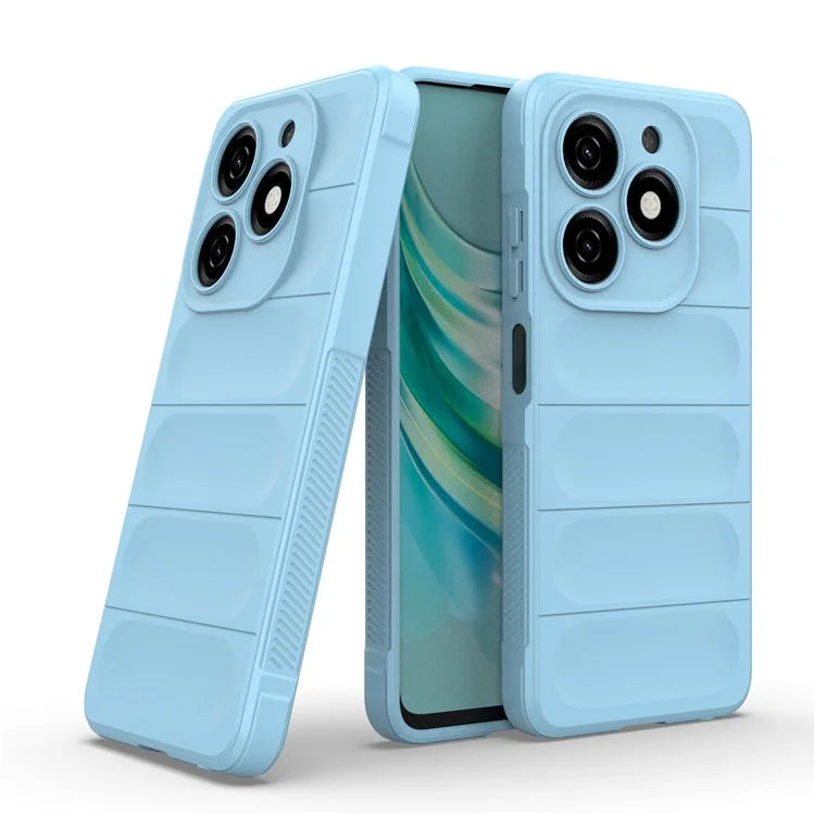 For Transsion Tecno Spark 20 Case Drop-resistant TPU Phone Back Shell