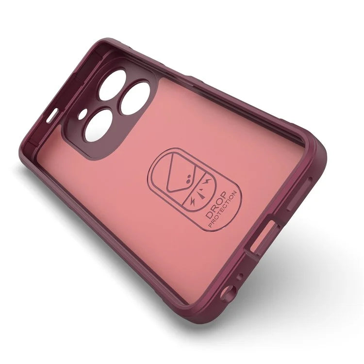 For Transsion Tecno Spark 20 Case Drop-resistant TPU Phone Back Shell