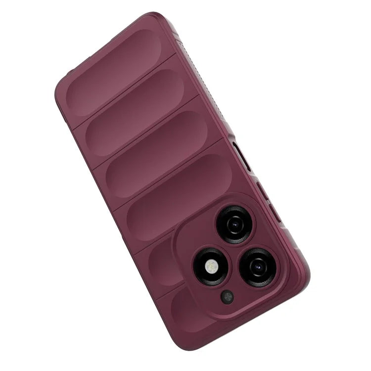 For Transsion Tecno Spark 20 Case Drop-resistant TPU Phone Back Shell