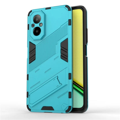 For Realme C67 4G Phone Case Anti-scratch Kickstand PC+TPU Cover