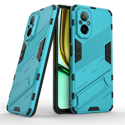 For Realme C67 4G Phone Case Anti-scratch Kickstand PC+TPU Cover