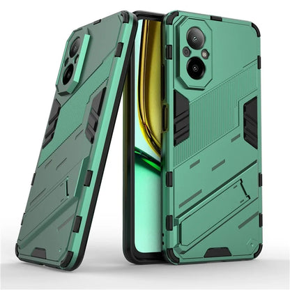 For Realme C67 4G Phone Case Anti-scratch Kickstand PC+TPU Cover