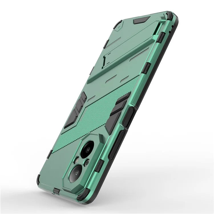 For Realme C67 4G Phone Case Anti-scratch Kickstand PC+TPU Cover