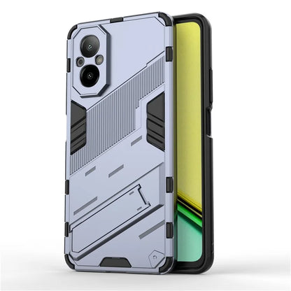 For Realme C67 4G Phone Case Anti-scratch Kickstand PC+TPU Cover