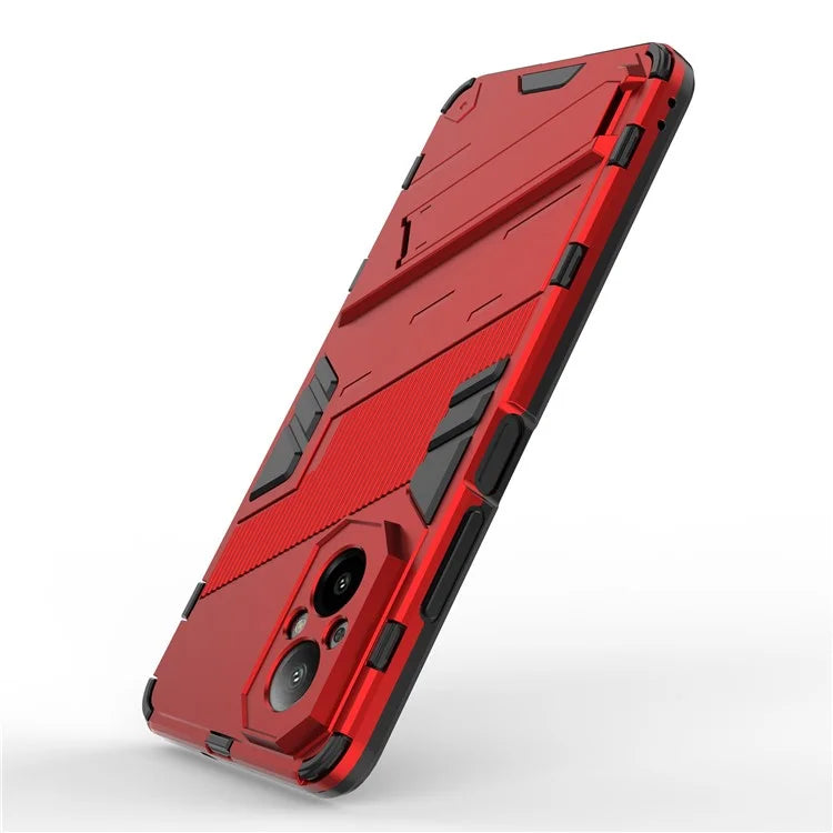 For Realme C67 4G Phone Case Anti-scratch Kickstand PC+TPU Cover