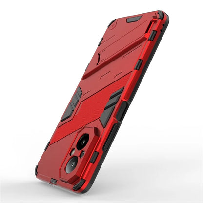 For Realme C67 4G Phone Case Anti-scratch Kickstand PC+TPU Cover