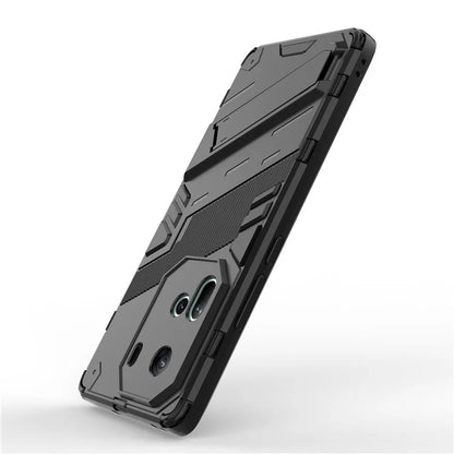 For Oppo Reno11 5G (Global) Kickstand Case PC+TPU Anti-drop Phone Cover