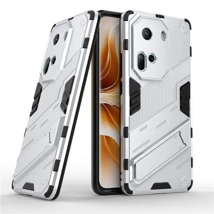 For Oppo Reno11 5G (Global) Kickstand Case PC+TPU Anti-drop Phone Cover