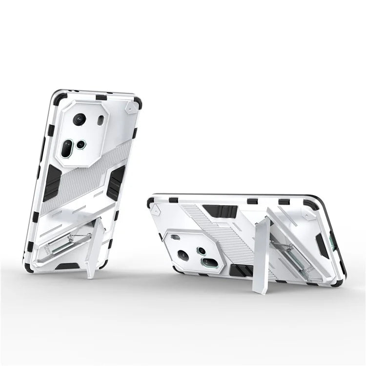 For Oppo Reno11 5G (Global) Kickstand Case PC+TPU Anti-drop Phone Cover