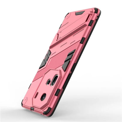 For Oppo Reno11 5G (Global) Kickstand Case PC+TPU Anti-drop Phone Cover