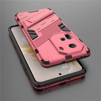 For Oppo Reno11 5G (Global) Kickstand Case PC+TPU Anti-drop Phone Cover