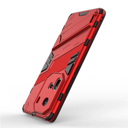 For Oppo Reno11 5G (Global) Kickstand Case PC+TPU Anti-drop Phone Cover