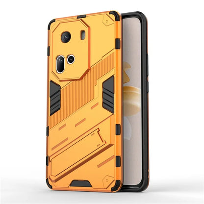 For Oppo Reno11 5G (Global) Kickstand Case PC+TPU Anti-drop Phone Cover