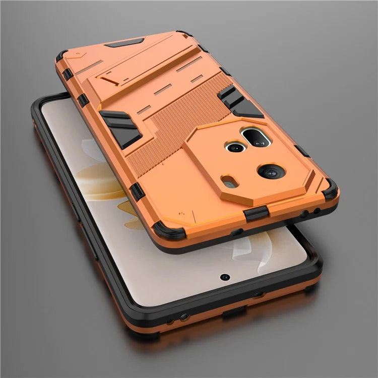 For Oppo Reno11 5G (Global) Kickstand Case PC+TPU Anti-drop Phone Cover