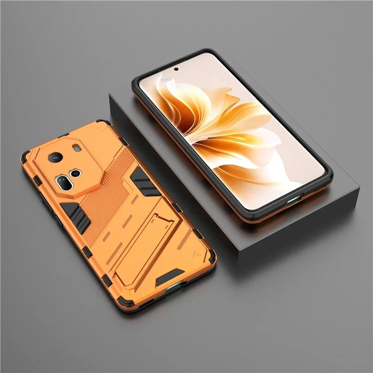 For Oppo Reno11 5G (Global) Kickstand Case PC+TPU Anti-drop Phone Cover