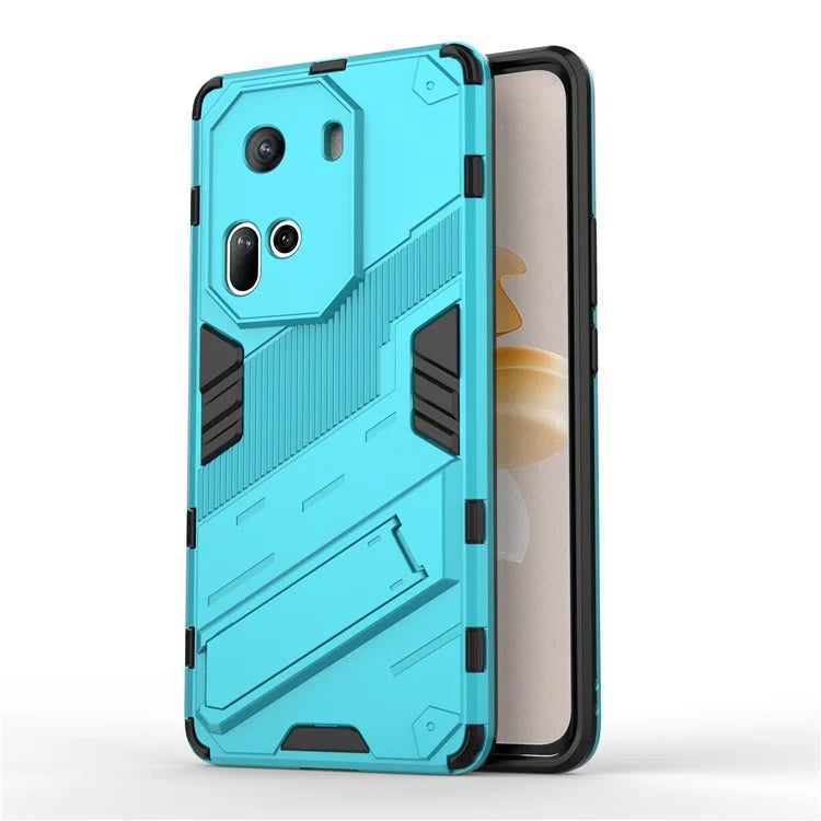 For Oppo Reno11 5G (Global) Kickstand Case PC+TPU Anti-drop Phone Cover